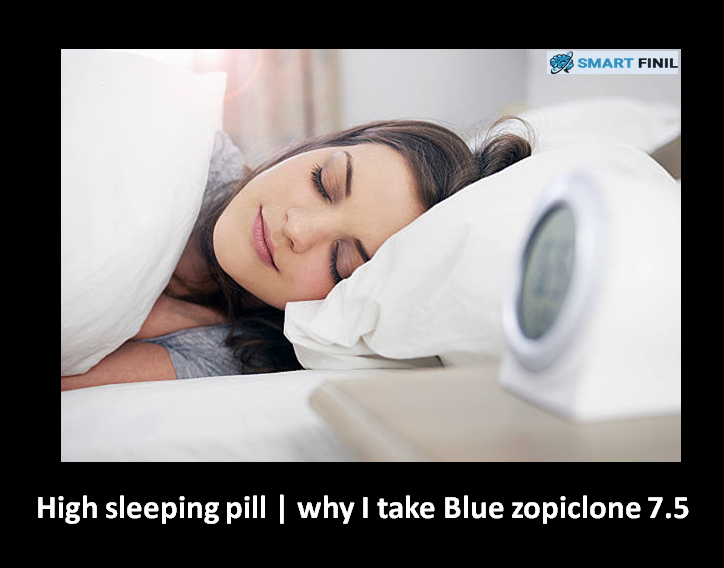 Buy Blue Zopiclone 7.5 mg