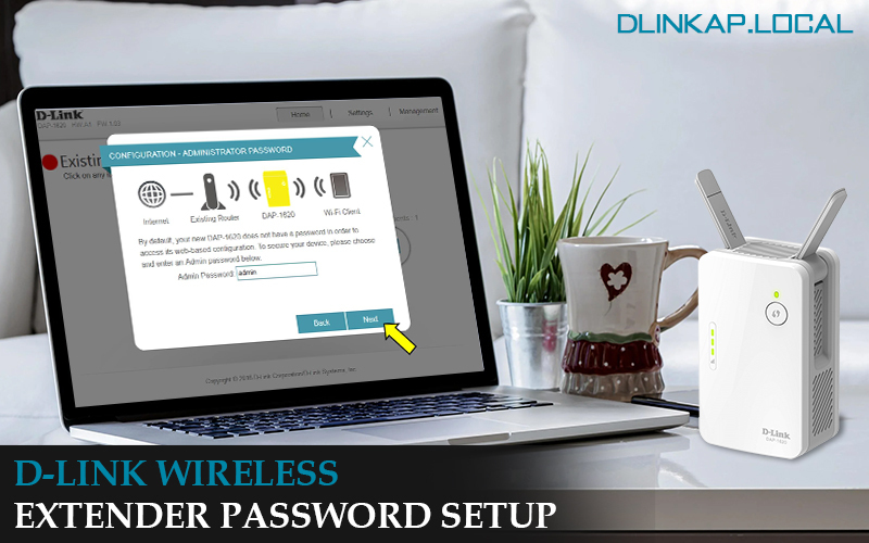 Thorough Guide to Change D-Link Extender Admin Password