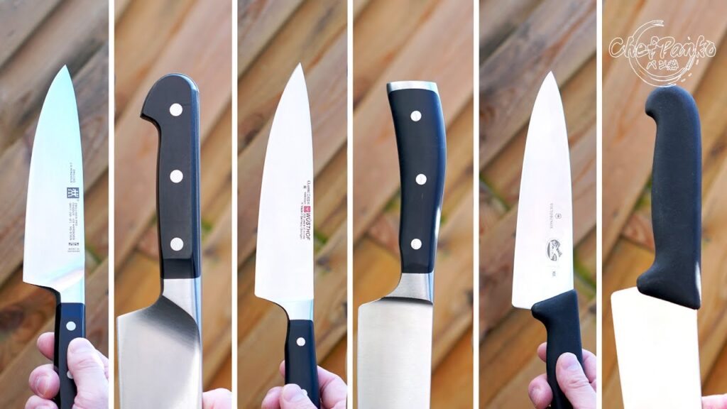 Instructions to pick a kitchen Knife
