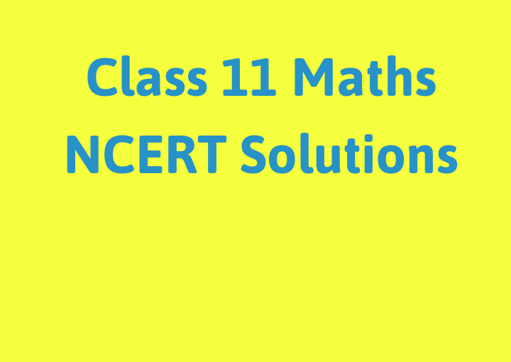 cbse class 11 math solution