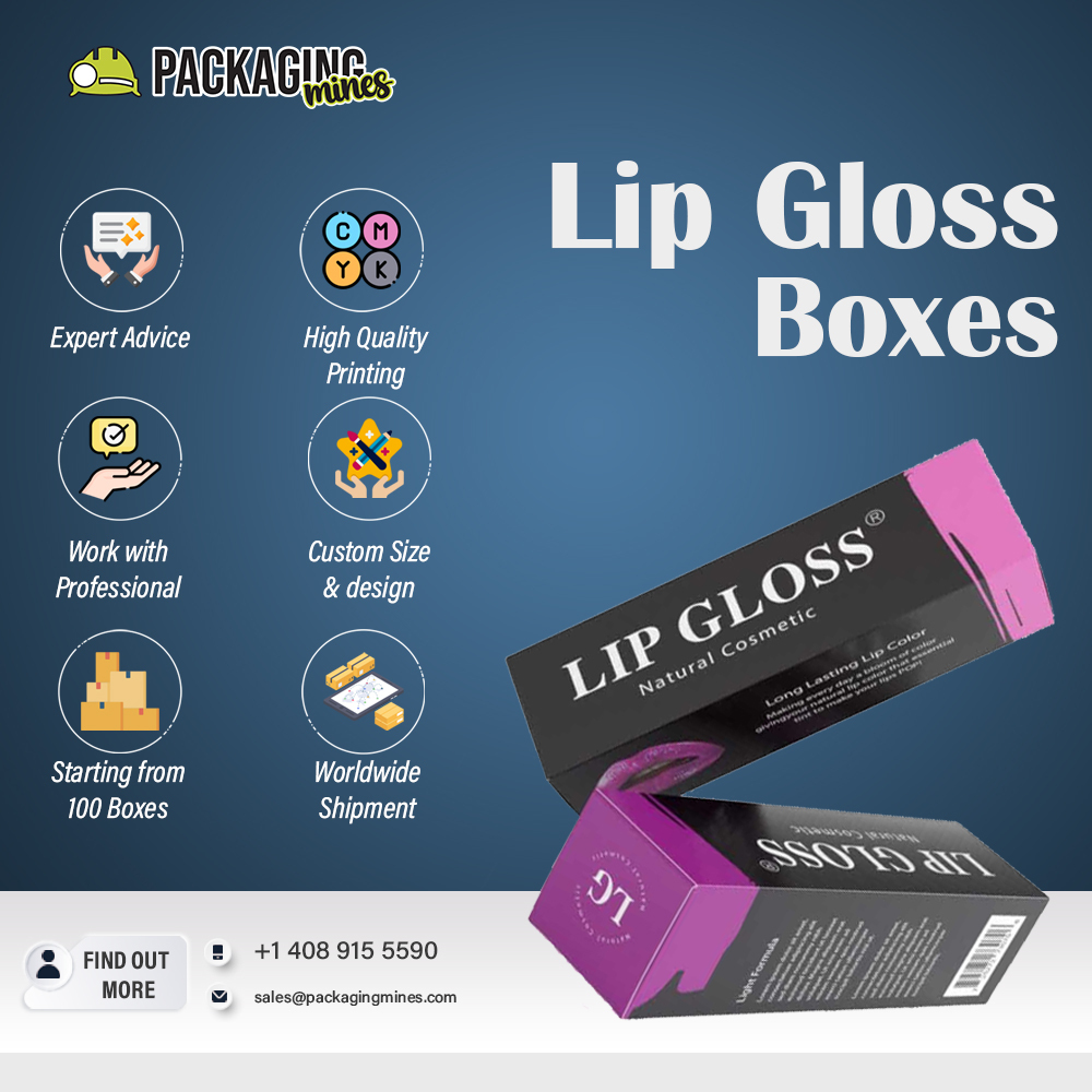 Why Lip Gloss Packaging Boxes are in High Trend in 2022?