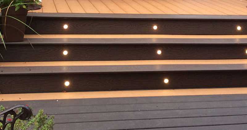Add Lighting to Composite Decking 