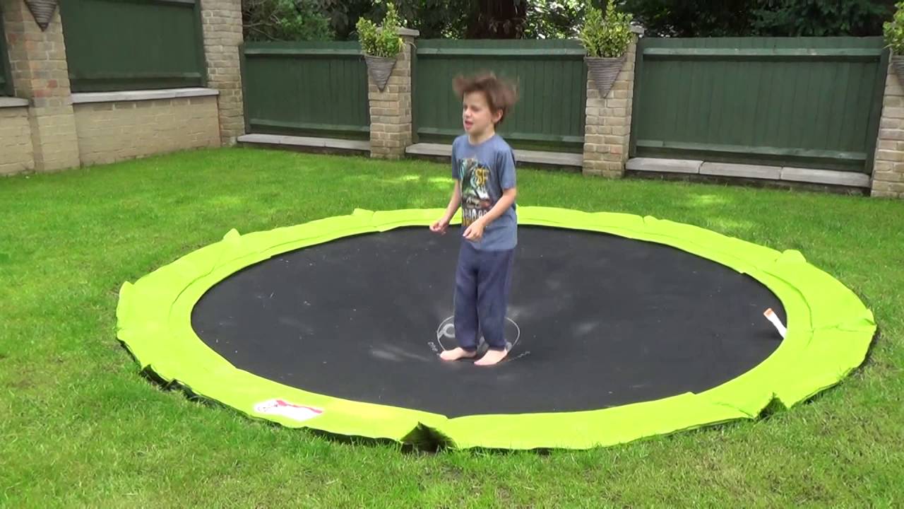 Why Ground Trampolines are preferred by kids