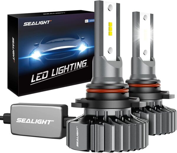 The 9007 LED Headlight Bulbs Are Shatterproof And Shockproof