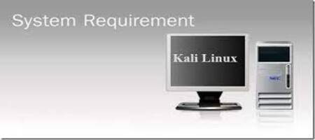 SYSTEM REQUIRED Kali Linux