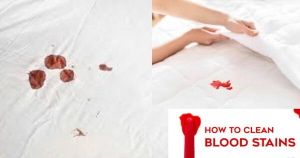 how to get period blood out of mattress