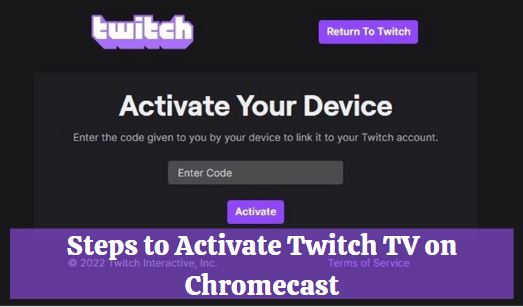 Activate Twitch TV