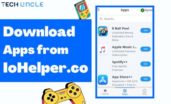 How to download apps from IoHelper co