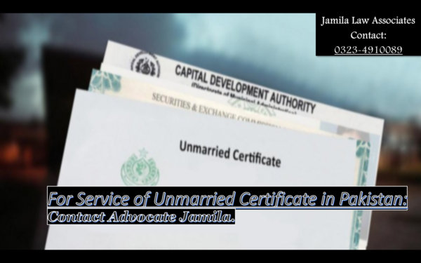 Top Advocate For Case of Single Status Certificate Pakistan