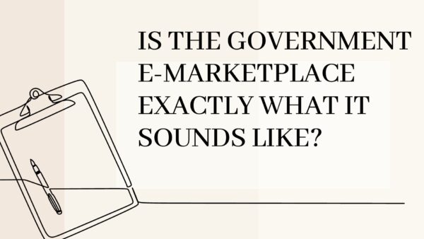 Is the Government e-Marketplace exactly what it sounds like?