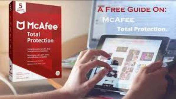 mcafee total protection download using product key