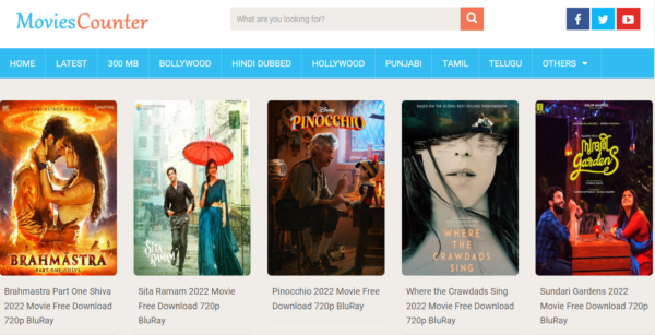 Moviescounter | Illegal HD Movie Download Site Which Offers Free Movies