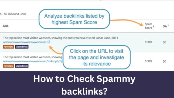 How to Check Spammy backlinks?