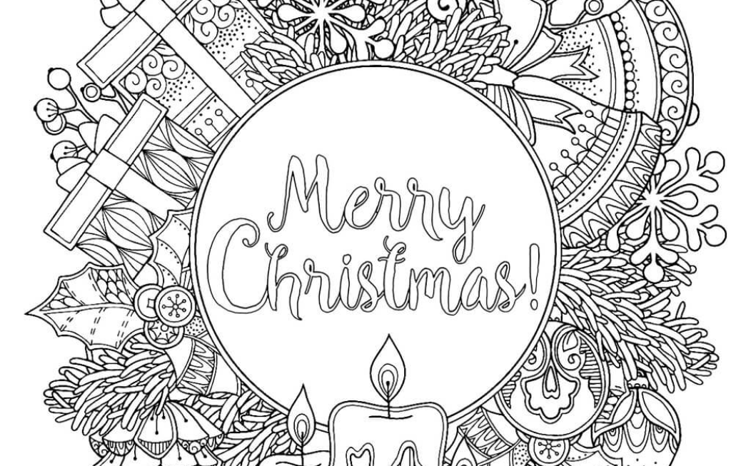 How To Color Christmas Coloring Pages | Kids Coloring Pages