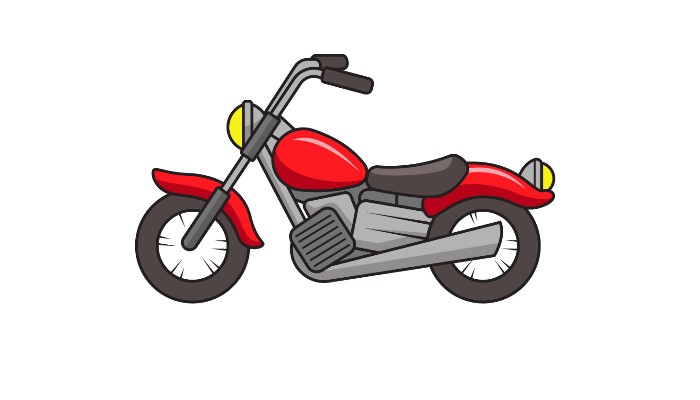 How to draw a Motorcycle